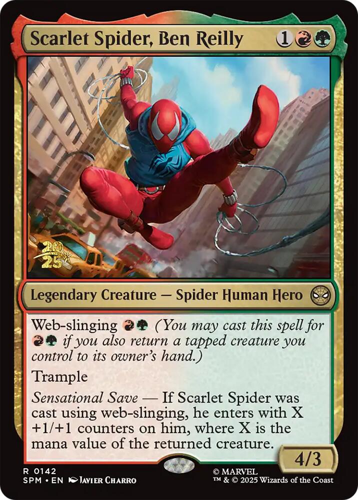 Scarlet Spider, Ben Reilly [Marvel's Spider-Man Prerelease Promos] | I Want That Stuff Brandon