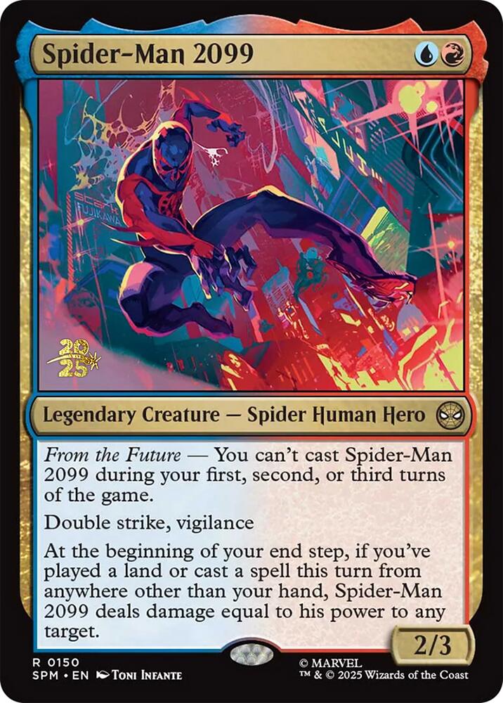 Spider-Man 2099 [Marvel's Spider-Man Prerelease Promos] | I Want That Stuff Brandon