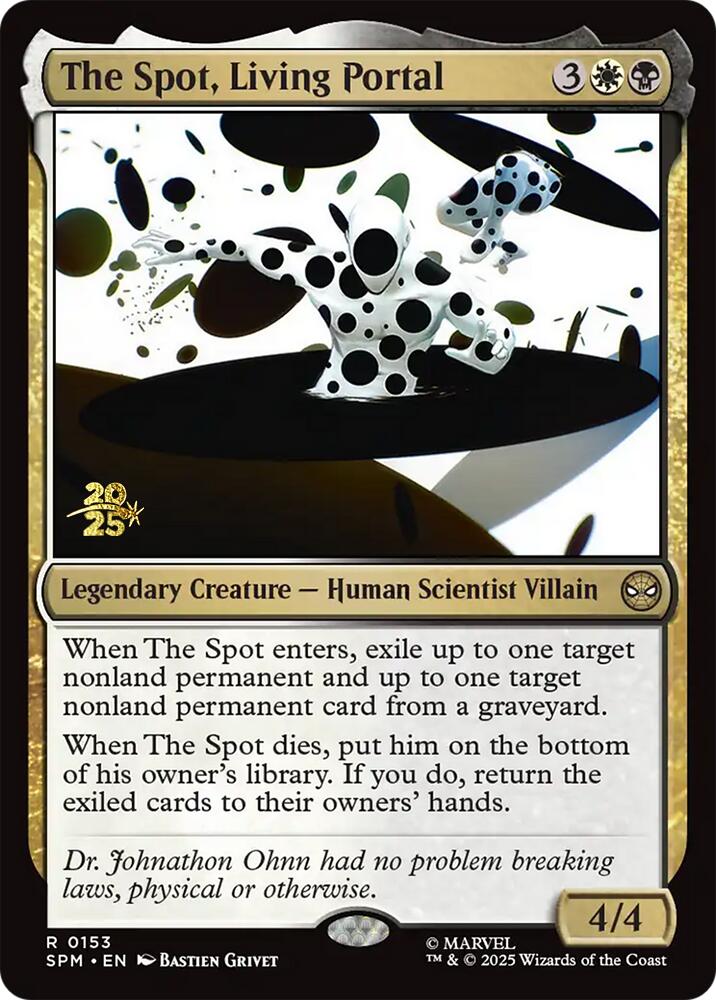 The Spot, Living Portal [Marvel's Spider-Man Prerelease Promos] | I Want That Stuff Brandon