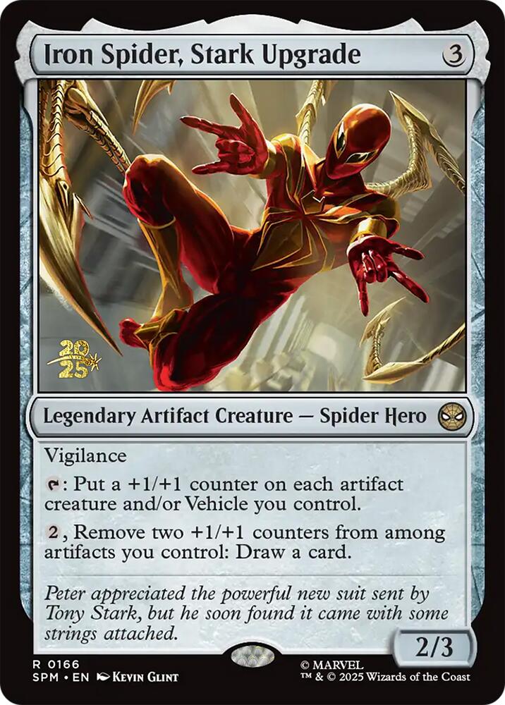 Iron Spider, Stark Upgrade [Marvel's Spider-Man Prerelease Promos] | I Want That Stuff Brandon