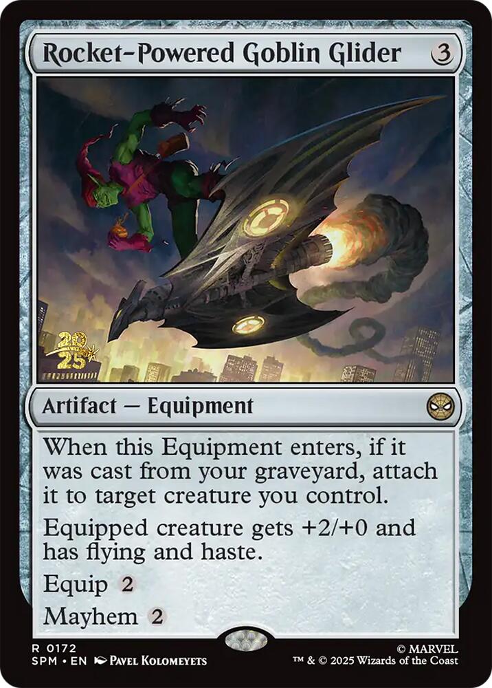 Rocket-Powered Goblin Glider [Marvel's Spider-Man Prerelease Promos] | I Want That Stuff Brandon