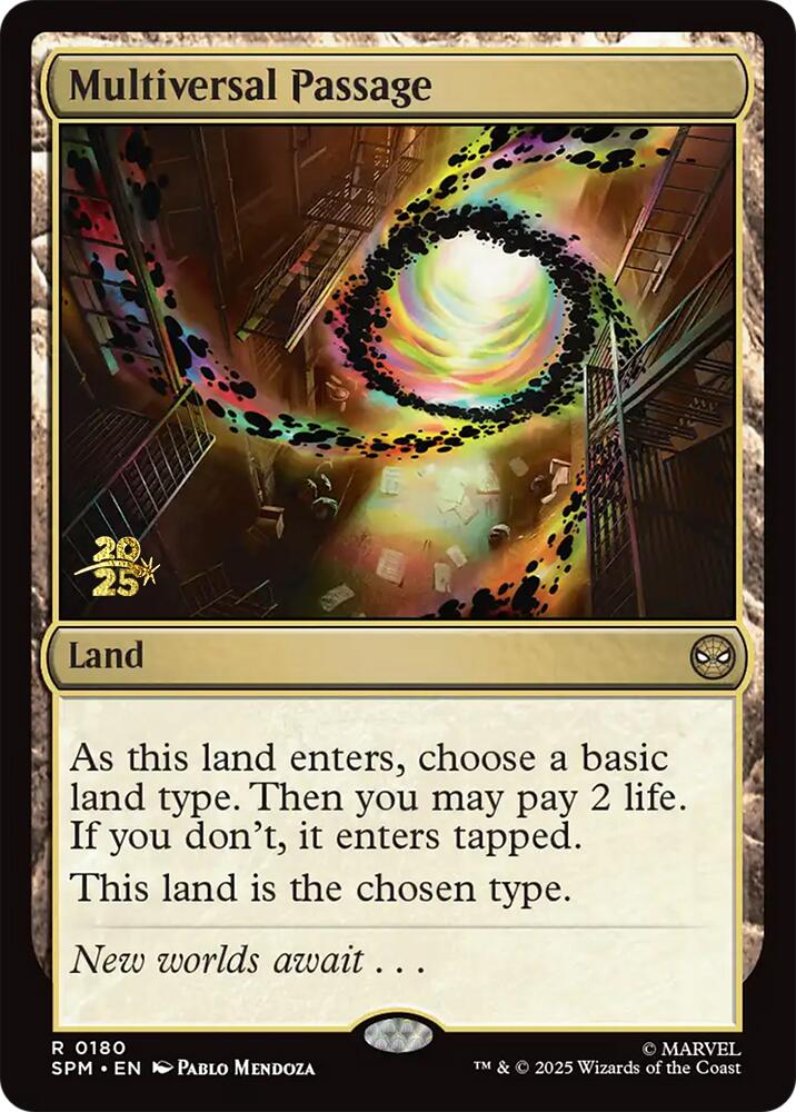 Multiversal Passage [Marvel's Spider-Man Prerelease Promos] | I Want That Stuff Brandon
