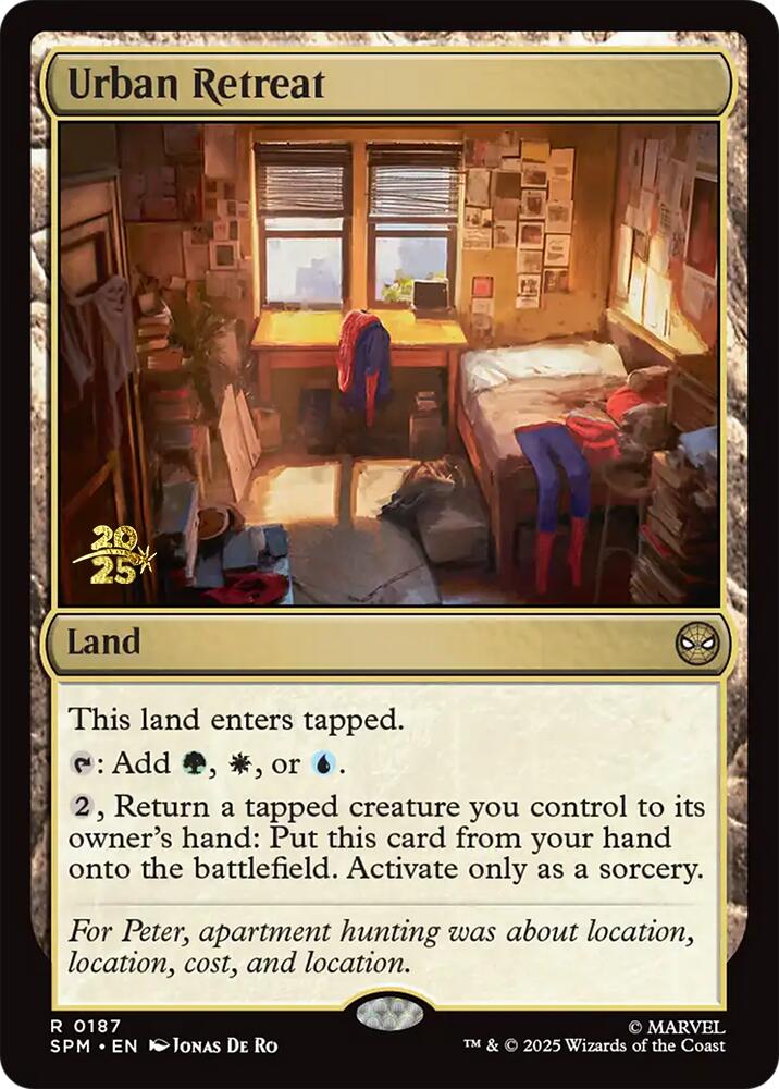 Urban Retreat [Marvel's Spider-Man Prerelease Promos] | I Want That Stuff Brandon