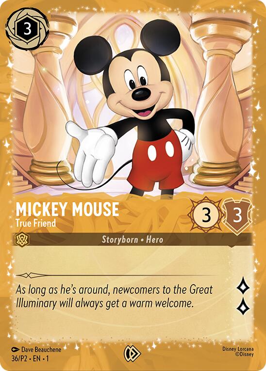 Mickey Mouse - True Friend (Puzzle Promo) (36) [Promo Cards] | I Want That Stuff Brandon