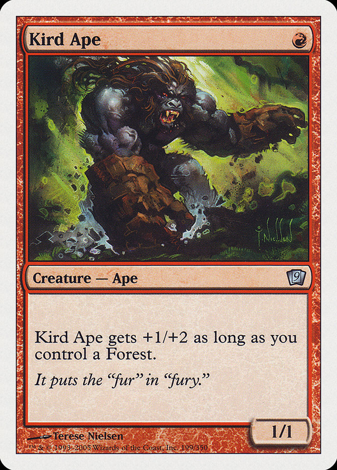 Kird Ape (9th Edition) [Oversize Cards] | I Want That Stuff Brandon
