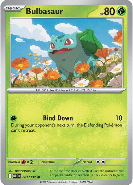 Bulbasaur (001/132) [Mega Evolution: Base Set] | I Want That Stuff Brandon