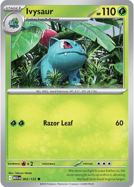 Ivysaur (002/132) [Mega Evolutions: Base Set] | I Want That Stuff Brandon