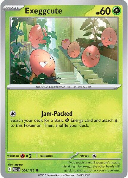 Exeggcute (004/132) [Mega Evolution: Base Set] | I Want That Stuff Brandon