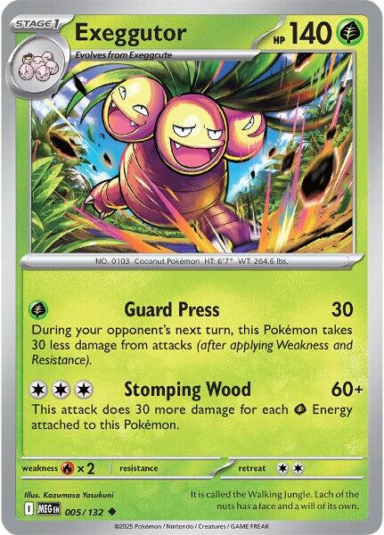 Exeggutor (005/132) [Mega Evolution: Base Set] | I Want That Stuff Brandon