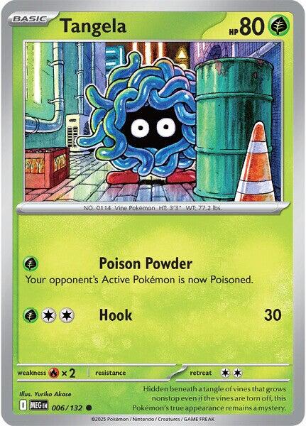 Tangela (006/132) [Mega Evolution: Base Set] | I Want That Stuff Brandon
