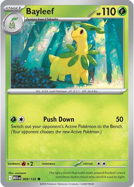 Bayleef (009/132) [Mega Evolution: Base Set] | I Want That Stuff Brandon