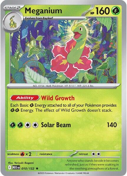 Meganium (010/132) [Mega Evolutions: Base Set] | I Want That Stuff Brandon