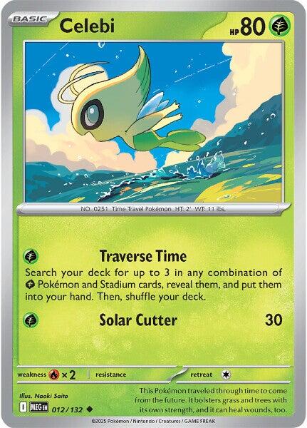 Celebi (012/132) [Mega Evolution: Base Set] | I Want That Stuff Brandon