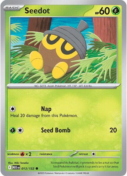 Seedot (013/132) [Mega Evolution: Base Set] | I Want That Stuff Brandon