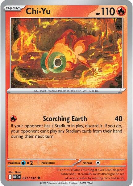 Chi-Yu (031/132) [Mega Evolution: Base Set] | I Want That Stuff Brandon