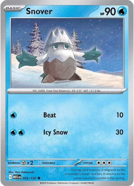 Snover (035/132) [Mega Evolution: Base Set] | I Want That Stuff Brandon