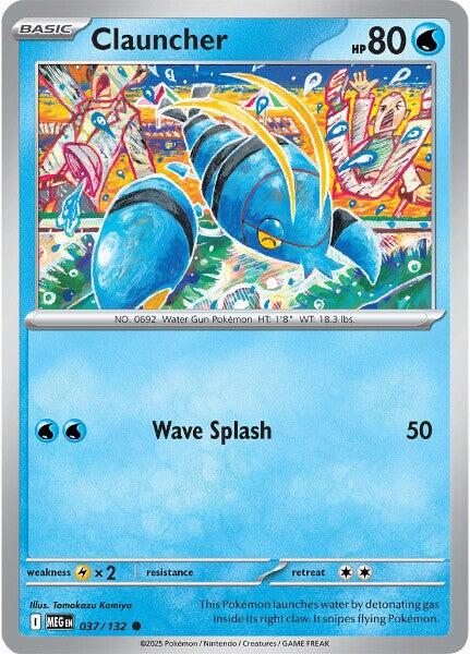 Clauncher (037/132) [Mega Evolution: Base Set] | I Want That Stuff Brandon