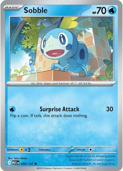 Sobble (039/132) [Mega Evolution: Base Set] | I Want That Stuff Brandon