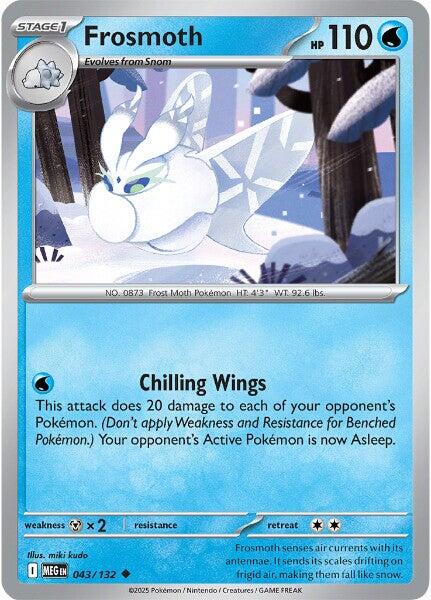 Frosmoth (043/132) [Mega Evolution: Base Set] | I Want That Stuff Brandon