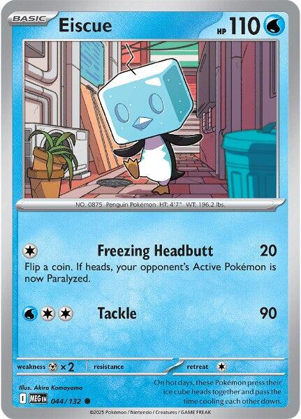 Eiscue (044/132) [Mega Evolutions: Base Set] | I Want That Stuff Brandon