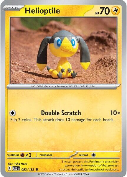 Helioptile (052/132) [Mega Evolution: Base Set] | I Want That Stuff Brandon