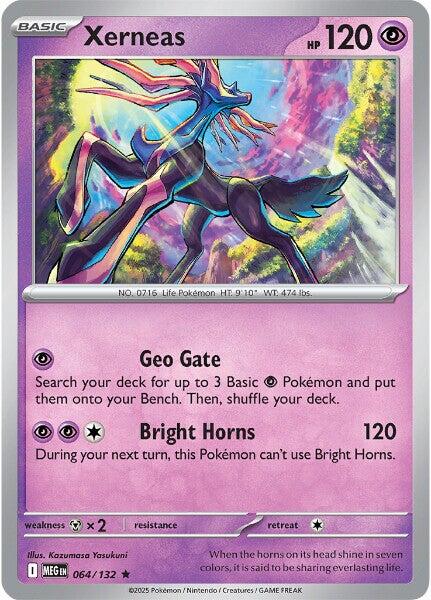 Xerneas (064/132) [Mega Evolutions: Base Set] | I Want That Stuff Brandon