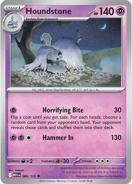 Houndstone (066/132) [Mega Evolution: Base Set] | I Want That Stuff Brandon