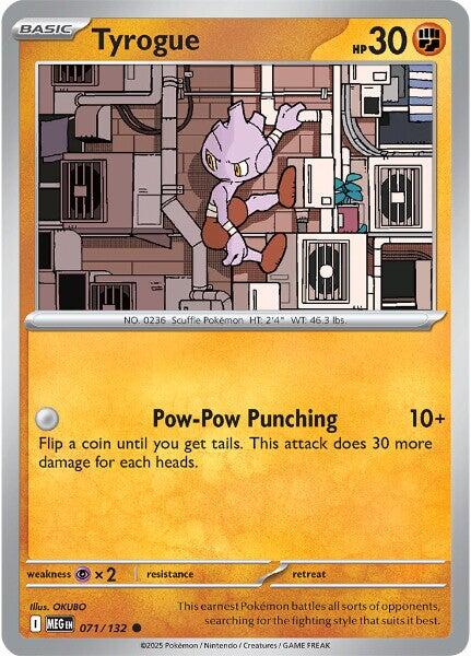 Tyrogue (071/132) [Mega Evolution: Base Set] | I Want That Stuff Brandon