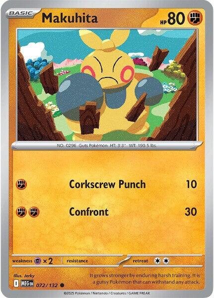 Makuhita (072/132) [Mega Evolution: Base Set] | I Want That Stuff Brandon