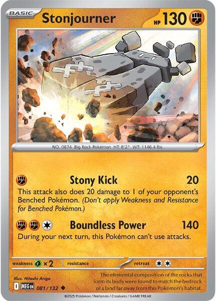 Stonjourner (081/132) [Mega Evolution: Base Set] | I Want That Stuff Brandon