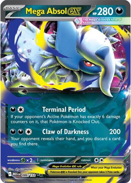 Mega Absol ex (086/132) [Mega Evolution: Base Set] | I Want That Stuff Brandon