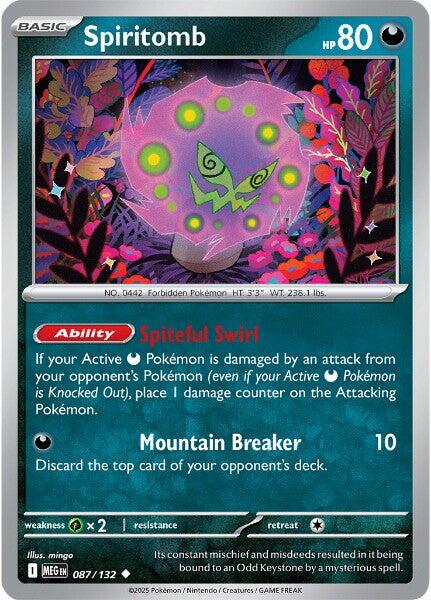 Spiritomb (087/132) [Mega Evolutions: Base Set] | I Want That Stuff Brandon
