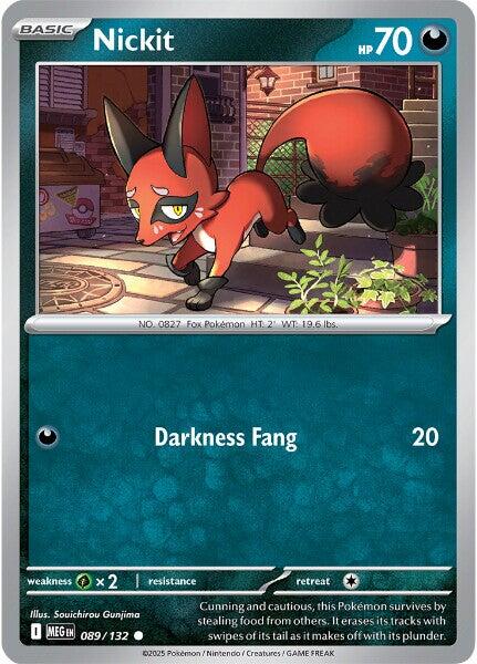 Nickit (089/132) [Mega Evolution: Base Set] | I Want That Stuff Brandon