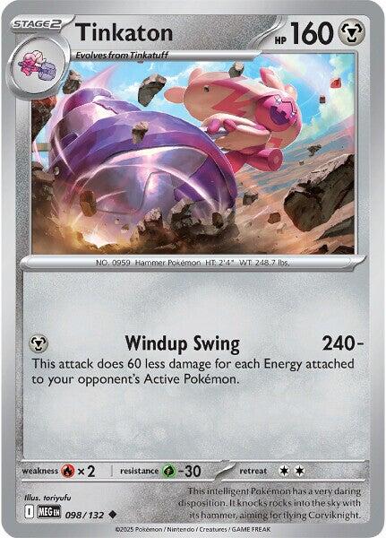 Tinkaton (098/132) [Mega Evolution: Base Set] | I Want That Stuff Brandon