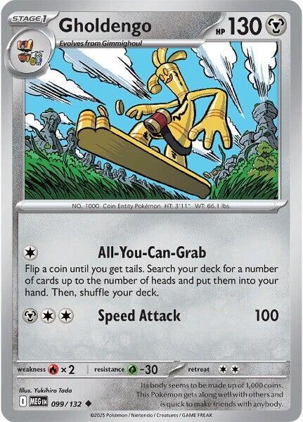 Gholdengo (099/132) [Mega Evolution: Base Set] | I Want That Stuff Brandon