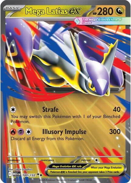 Mega Latias ex (100/132) [Mega Evolution: Base Set] | I Want That Stuff Brandon
