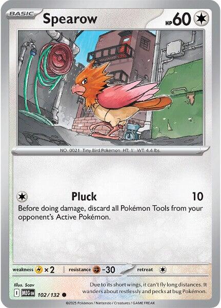 Spearow (102/132) [Mega Evolution: Base Set] | I Want That Stuff Brandon