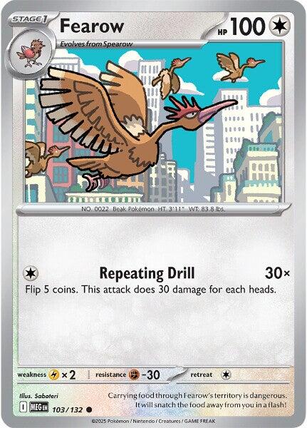 Fearow (103/132) [Mega Evolution: Base Set] | I Want That Stuff Brandon