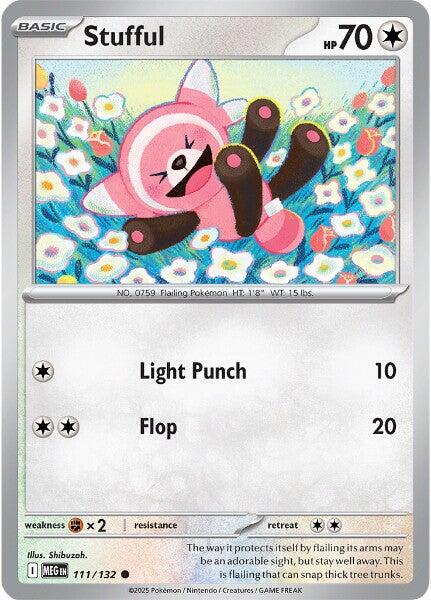 Stufful (111/132) [Mega Evolution: Base Set] | I Want That Stuff Brandon
