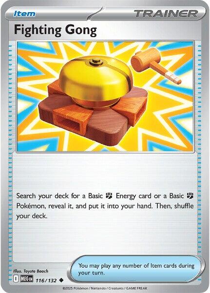 Fighting Gong (116/132) [Mega Evolution: Base Set] | I Want That Stuff Brandon