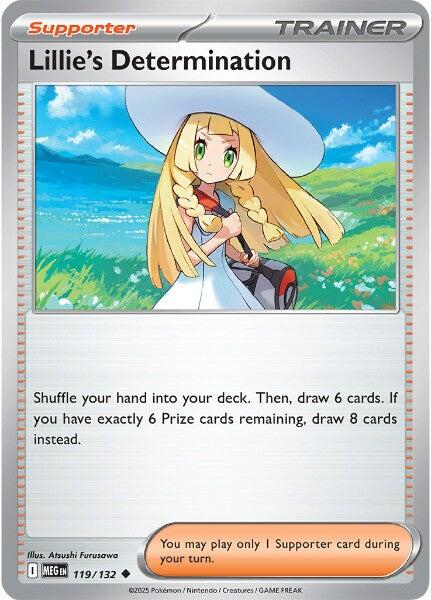 Lillie's Determination (119/132) [Mega Evolution: Base Set] | I Want That Stuff Brandon