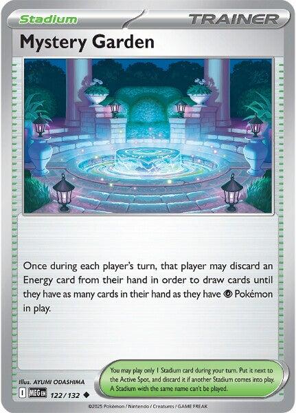 Mystery Garden (122/132) [Mega Evolution: Base Set] | I Want That Stuff Brandon