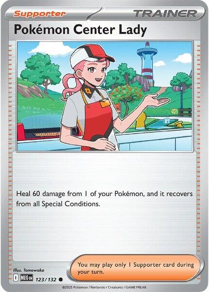 Pokemon Center Lady (123/132) [Mega Evolution: Base Set] | I Want That Stuff Brandon