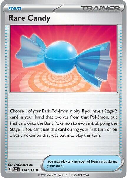 Rare Candy (125/132) [Mega Evolution: Base Set] | I Want That Stuff Brandon