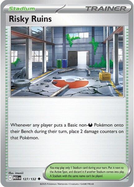 Risky Ruins (127/132) [Mega Evolution: Base Set] | I Want That Stuff Brandon