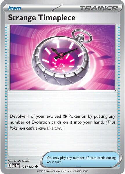 Strange Timepiece (128/132) [Mega Evolution: Base Set] | I Want That Stuff Brandon