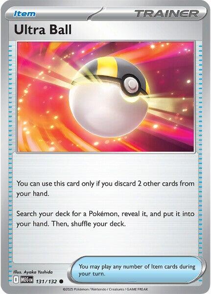 Ultra Ball (131/132) [Mega Evolution: Base Set] | I Want That Stuff Brandon