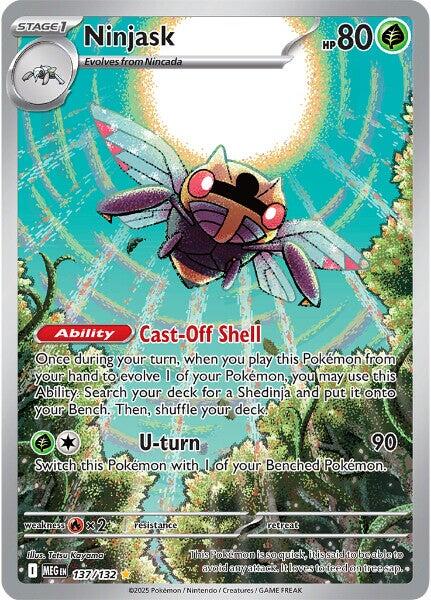 Ninjask (137/132) [Mega Evolution: Base Set] | I Want That Stuff Brandon