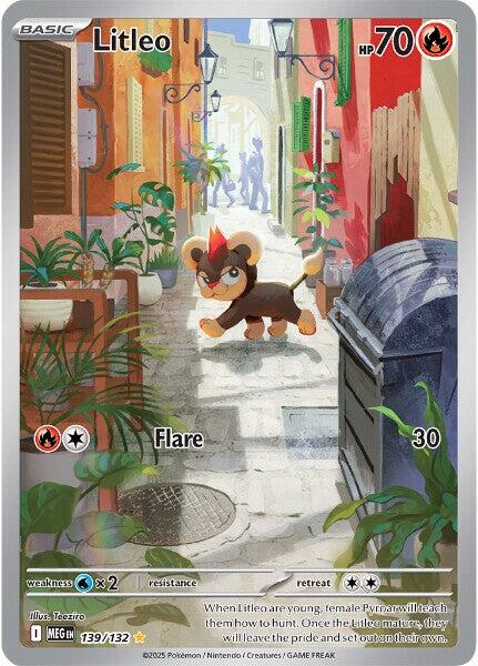 Litleo (139/132) [Mega Evolution: Base Set] | I Want That Stuff Brandon