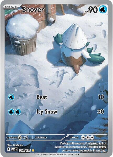 Snover (140/132) [Mega Evolutions: Base Set] | I Want That Stuff Brandon